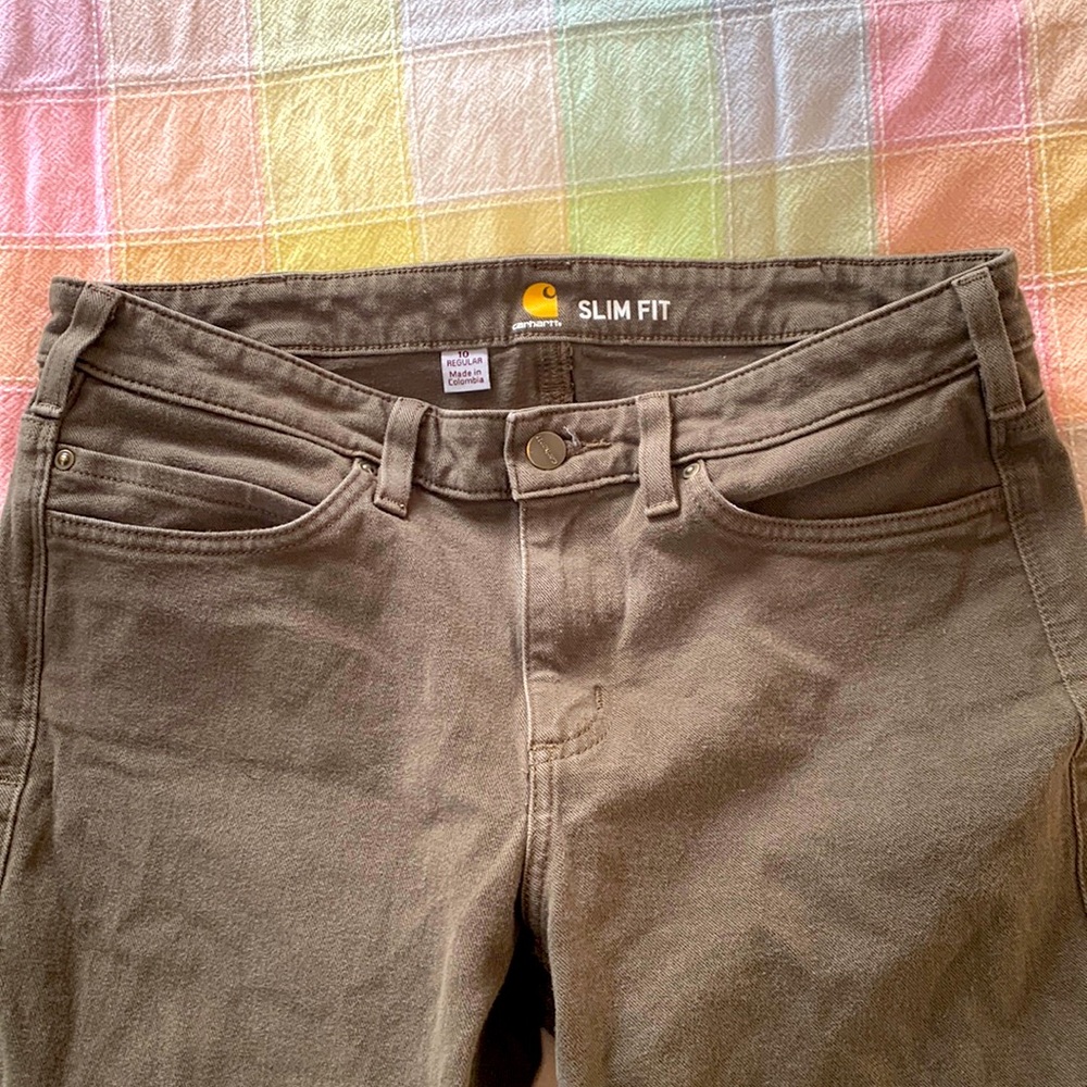 Carhartt Rugged Flex Slim Fit Five Pocket Pants - Like New 10R